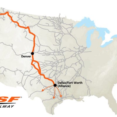 PNW to Texas map